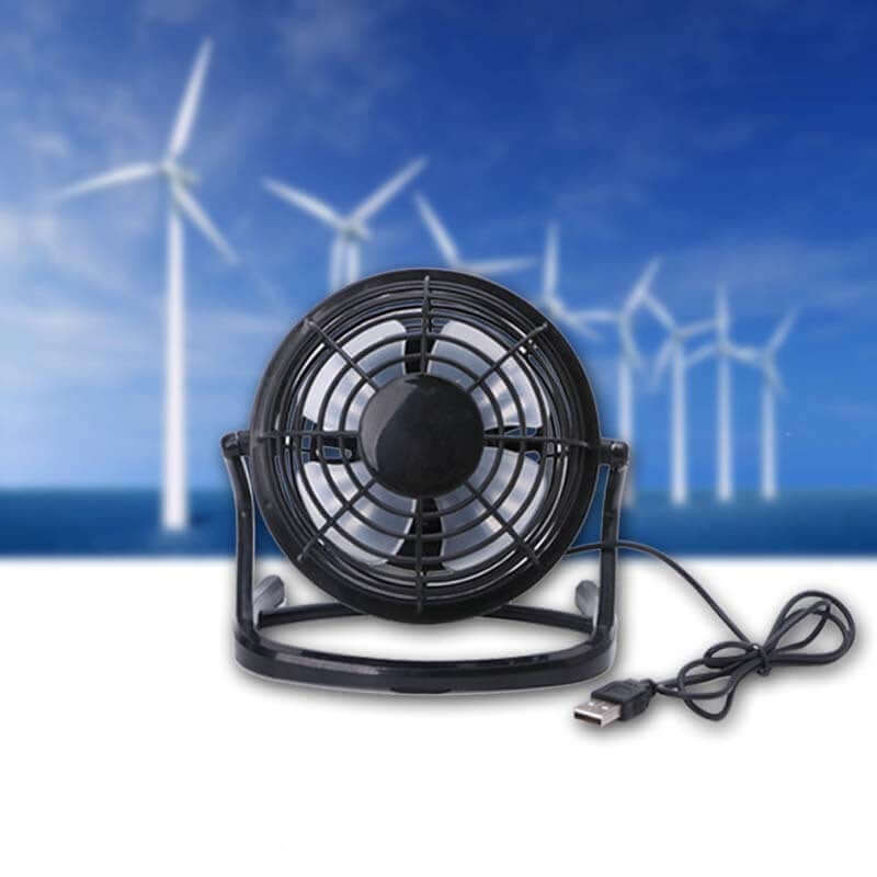 New Mini Portable Ultra Quiet USB Fan for Desk and Laptop Cooling with Adjustable Angle