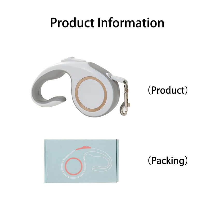 Automatic Retractable Dog Leash Pet Traction Rope 5M Dog Retractable Traction Rope Dog Leash Cat Puppy Harness Belt Automatic Flexible Small Medium Dogs Pet Products
