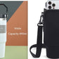 Portable Car Cup Stainless Steel Cup Travel Sports Water Bottle With Handle Cover Coffee Tumbler Cup
