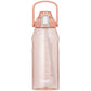Water Glass Straw Water Bottle With Scaled Material Sports Bottle