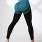 Women's High Waist Tight Color Matching Yoga Pants