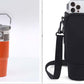 Portable Car Cup Stainless Steel Cup Travel Sports Water Bottle With Handle Cover Coffee Tumbler Cup