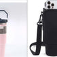 Portable Car Cup Stainless Steel Cup Travel Sports Water Bottle With Handle Cover Coffee Tumbler Cup