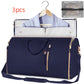 Large Capacity Travel Duffle Bag Women's Handbag Folding Suit Bag Waterproof Clothes Totes