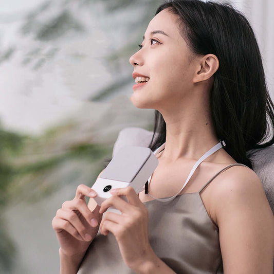 Bladeless Neck Fan with Black